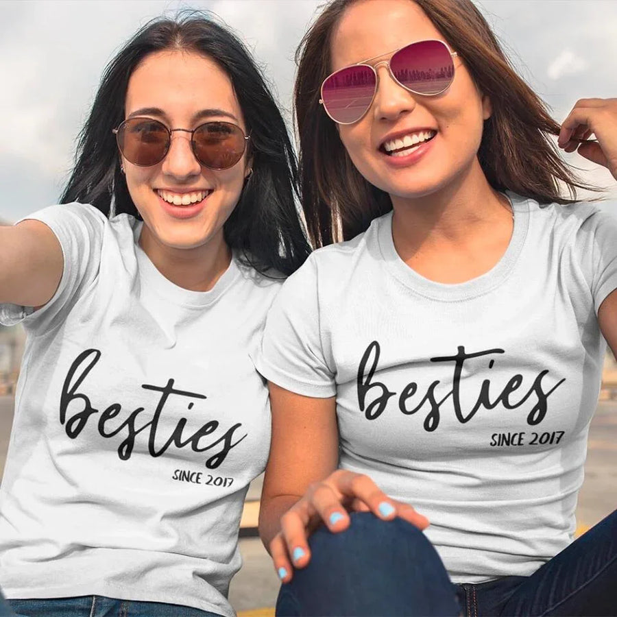 Besties Since Personalized Top