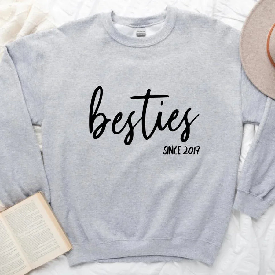 Besties Since Personalized Top