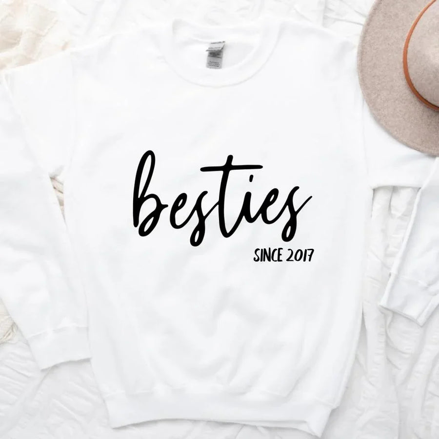 Besties Since Personalized Top