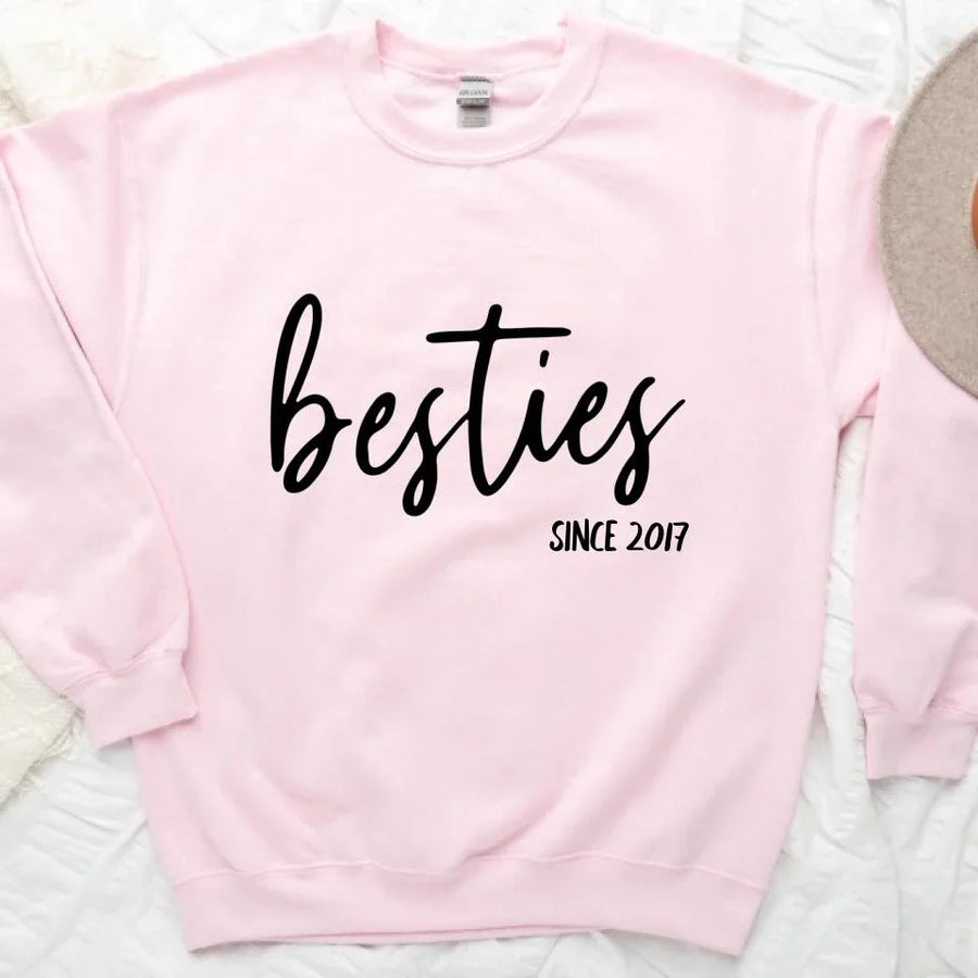 Besties Since Personalized Top