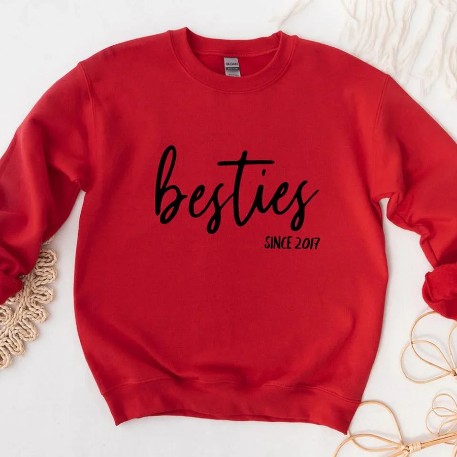 Besties Since Personalized Top