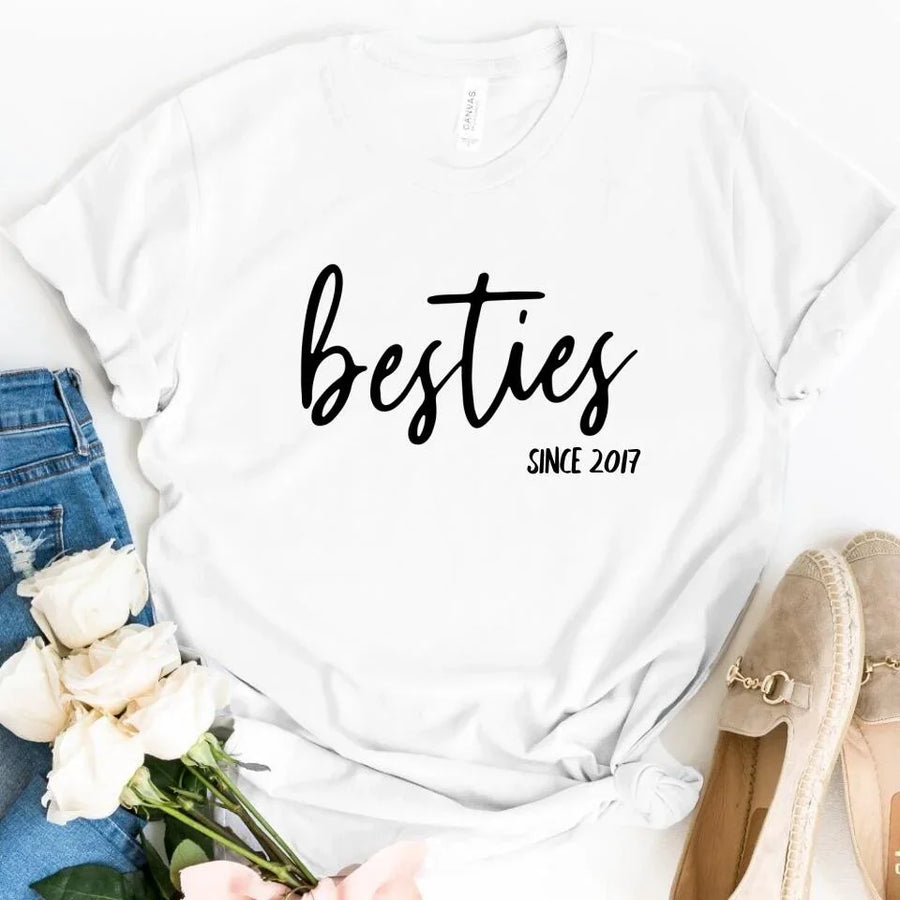 Besties Since Personalized Top