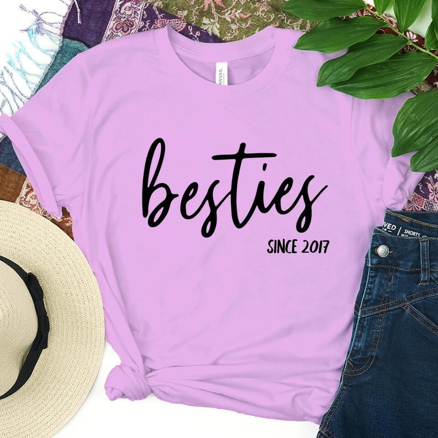 Besties Since Personalized Top
