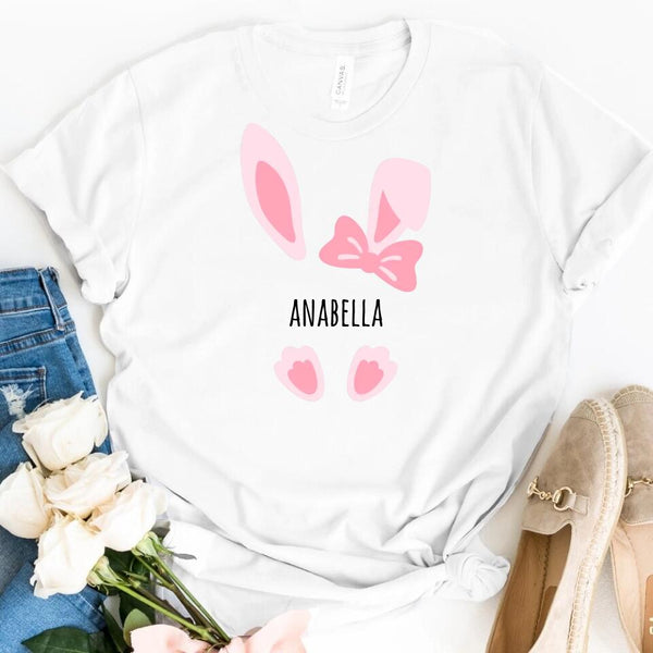 Easter Personalized Mom & Baby Bunny Tee