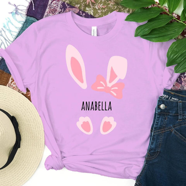 Easter Personalized Mom & Baby Bunny Tee