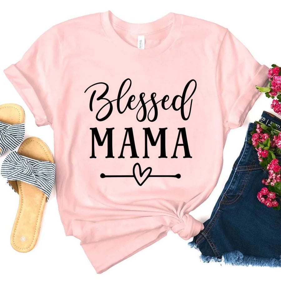 Blessed Mama/Mama's Blessing Tee