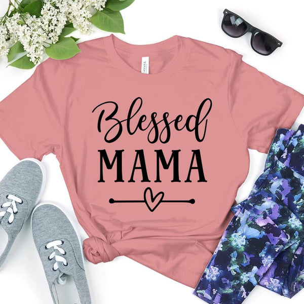Blessed Mama/Mama's Blessing Tee