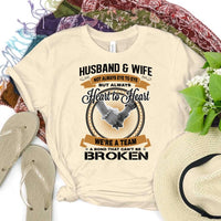 Husband & Wife - Heart To Heart T-Shirt