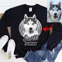 Camiseta personalizada con dibujo de perro para dueños de mascotas