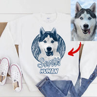 Camiseta personalizada con dibujo de perro para dueños de mascotas