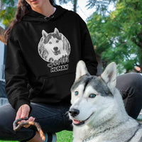 Camiseta personalizada con dibujo de perro para dueños de mascotas