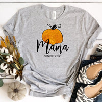 Mama Mini Pumpkin Halloween Tee