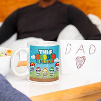 Esta taza personalizada pertenece a Daddio