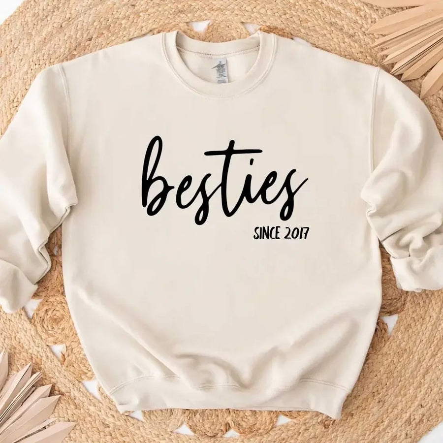 Besties Since Personalized Top