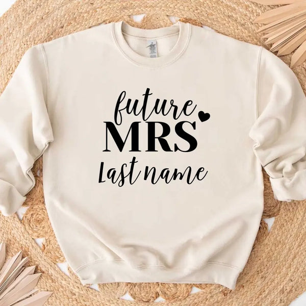 Mr & Mrs. Personalized Top