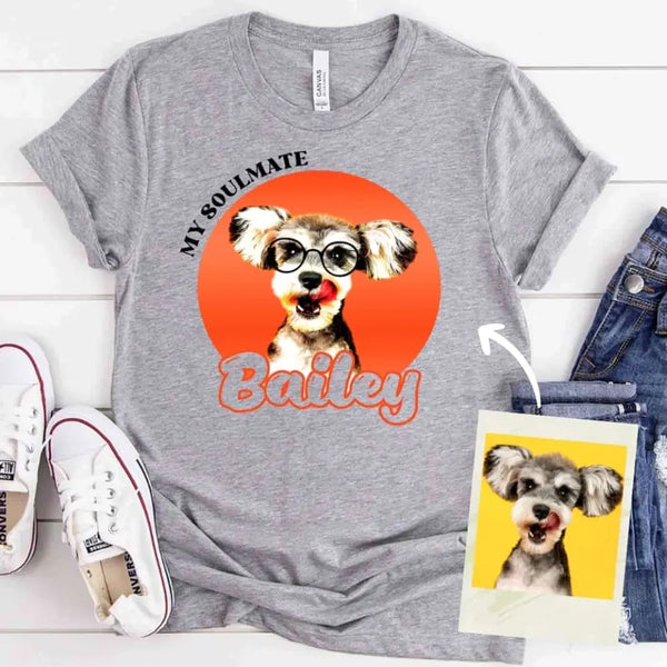 Custom My Soulmate Top For Pet Owners