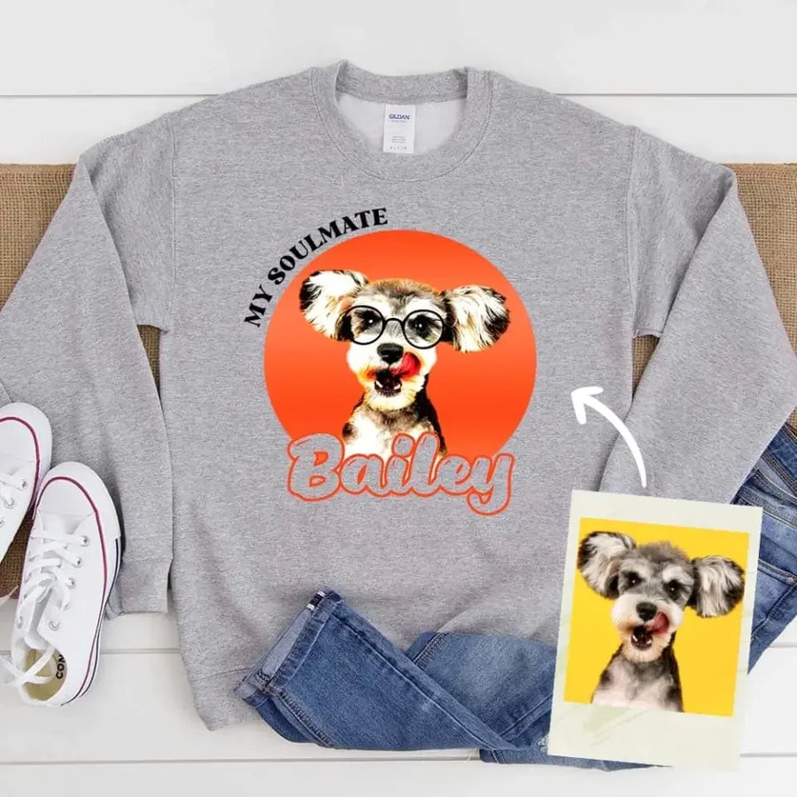 Custom My Soulmate Top For Pet Owners