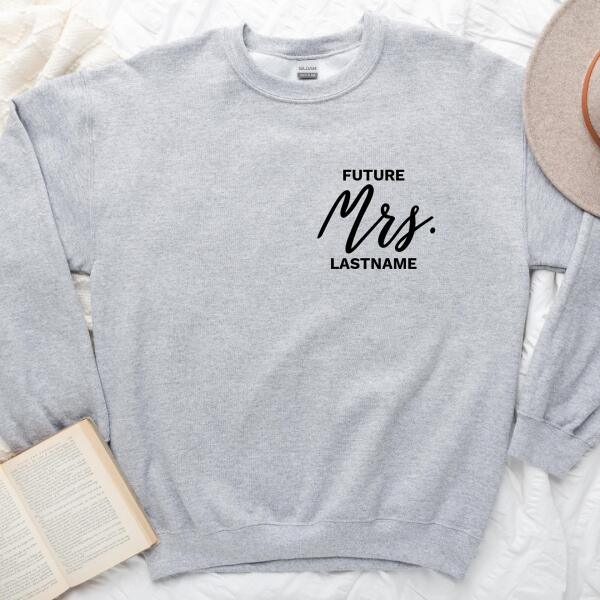 Sudadera personalizada Future Mrs.