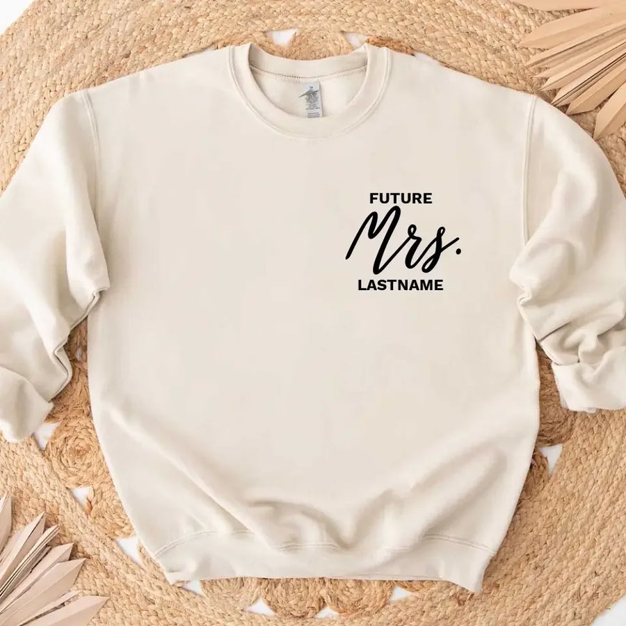 Sudadera personalizada Future Mrs.