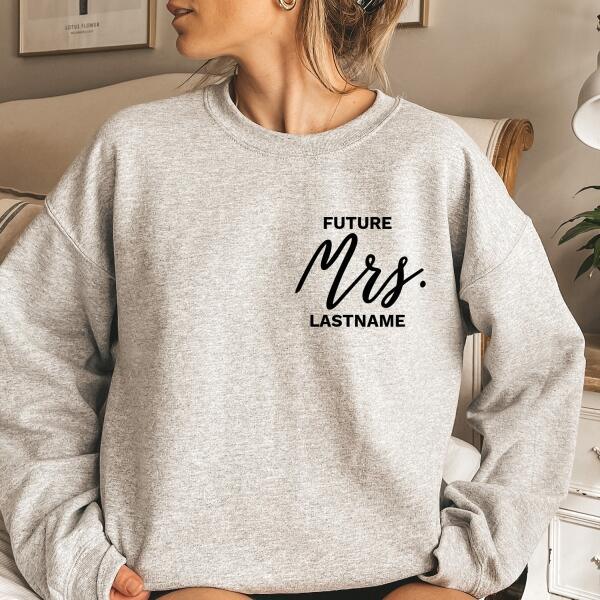 Sudadera personalizada Future Mrs.