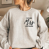 Sudadera personalizada Future Mrs.