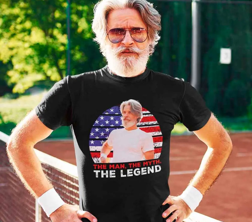 Dad, The Man, The Myth. The Legend - Personalized Shirt