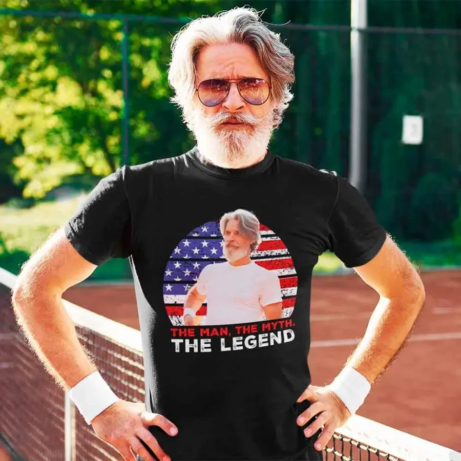 Dad, The Man, The Myth, The Legend Tee - Personalized Father's Day Shirt