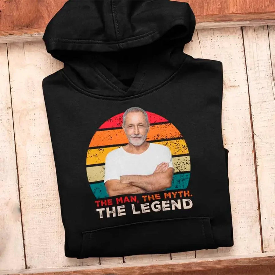 Dad, The Man, The Myth, The Legend Tee - Personalized Father's Day Shirt