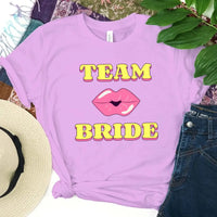 🍾 Team Bride & The Bride 💍 Bachelorette Party Matching T-Shirts