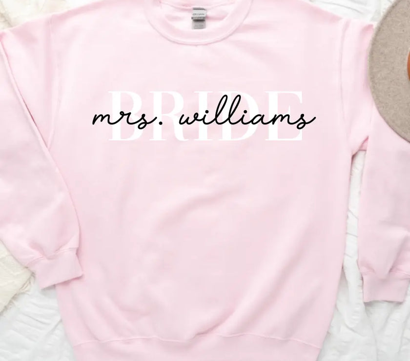 Engagement Mrs Personalized For Bride Top