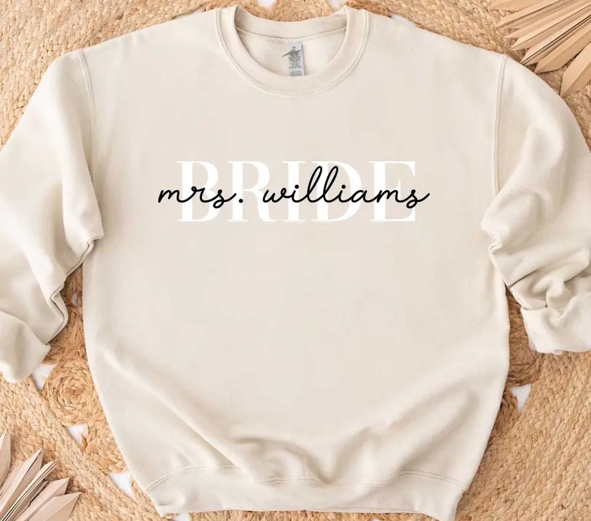 Engagement Mrs Personalized For Bride Top