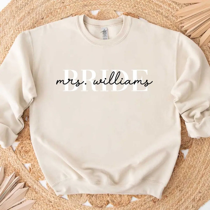 Engagement Mrs Personalized For Bride Top