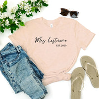 Mrs. Personalized Top