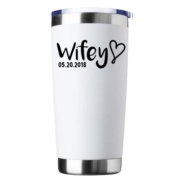 Vaso personalizado para esposo y esposa
