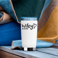 Vaso personalizado para esposo y esposa
