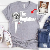 The Dog Father Custom Dog Dad T-shirt