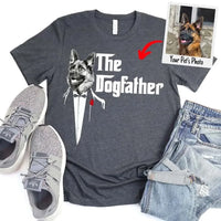 The Dog Father Custom Dog Dad T-shirt
