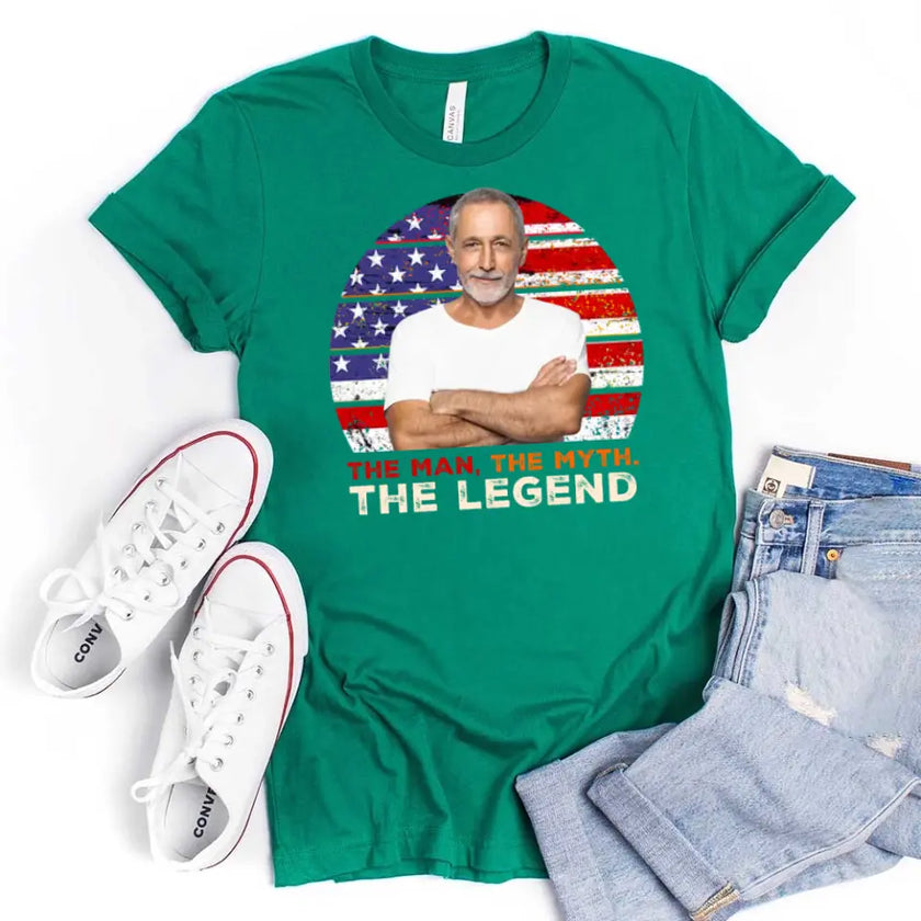 Dad, The Man, The Myth. The Legend - Personalized Shirt