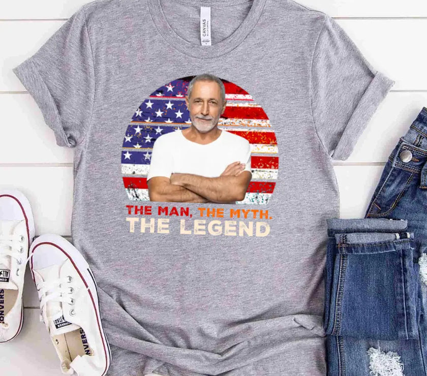 Dad, The Man, The Myth. The Legend - Personalized Shirt