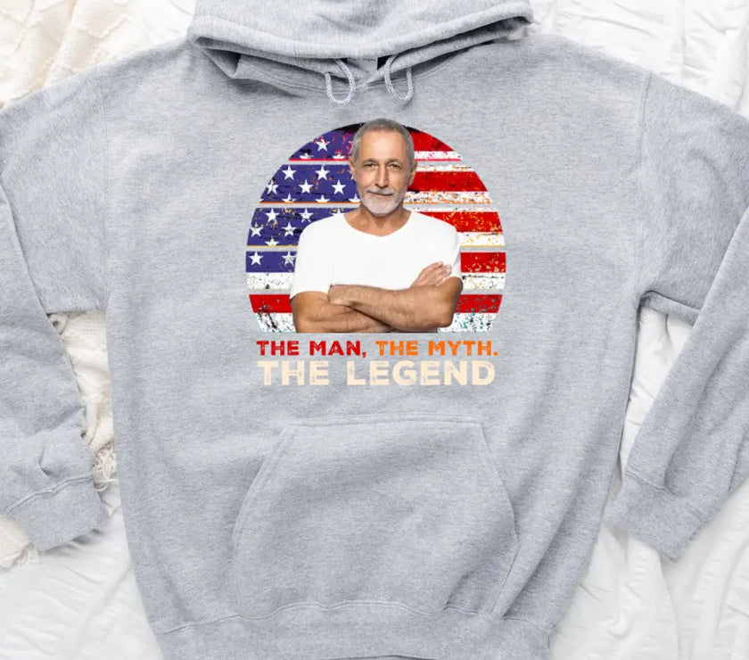 Dad, The Man, The Myth. The Legend - Personalized Shirt