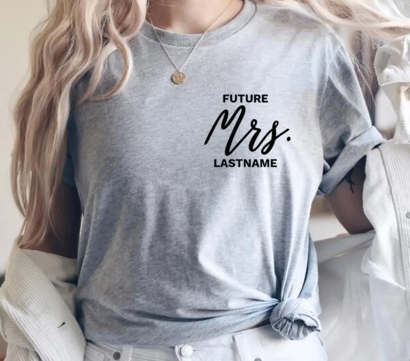 Future Mrs. Personalized Top