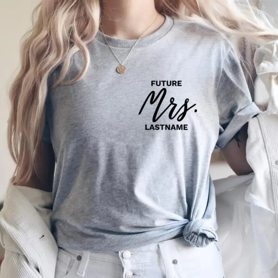 Future Mrs. Personalized Tees