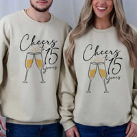 Cheers To Anniversary Personalized Years Top