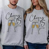 Cheers To Anniversary Personalized Years Top