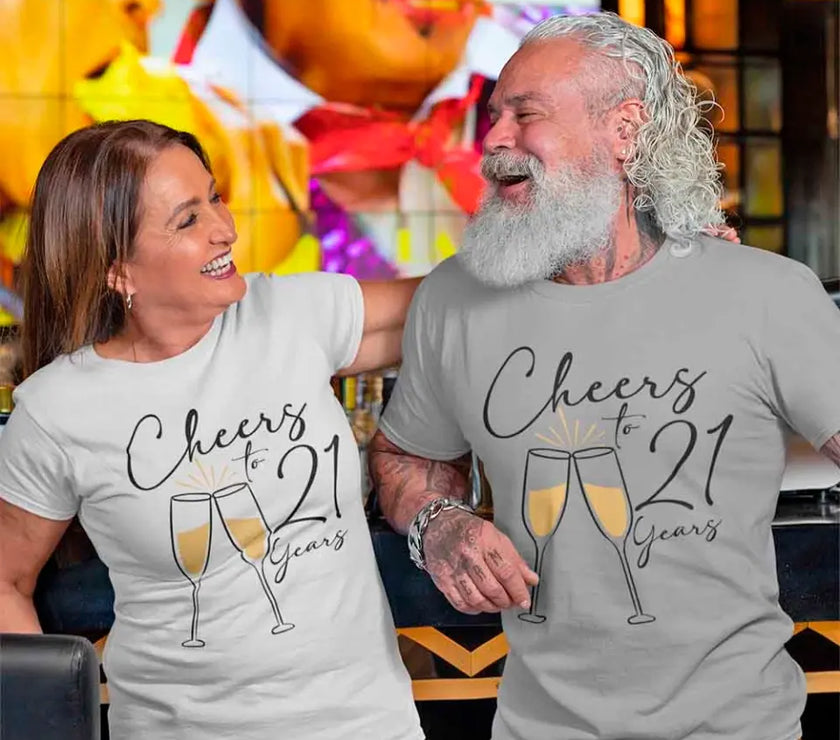 Cheers To Anniversary Personalized Years Top