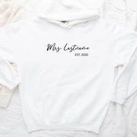 Sudadera con capucha personalizada de señora