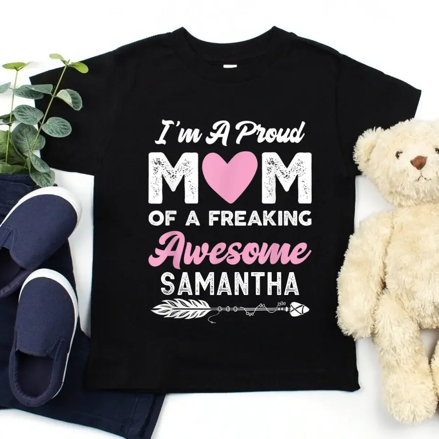 I'm a Proud Mom & Kid Tee