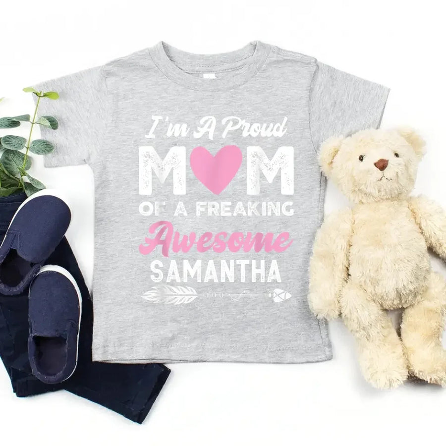 I'm a Proud Mom & Kid Tee