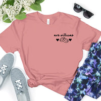 Mrs Personalized With Ring Tee