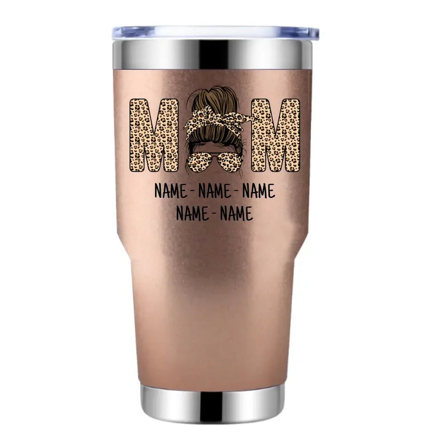 Mom And Kids Personalized Tumbler